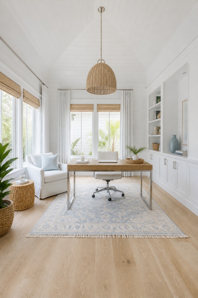 a home office